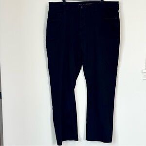 Buffalo David Bitton Men's Black Six-x Straight Stretch Jeans - Size: W42 / L32